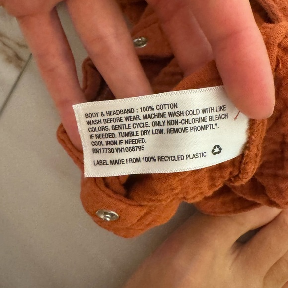 Cat & Jack Baby Girl 3-Piece Outfit Set – Size 6-9M - Picture 4 of 6